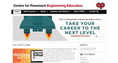 Desktop Screenshot of pavementeducation.edu.au